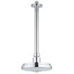 GROHE Rainshower Bras de plafond - 29cm - rosace ronde - chrome 0430076