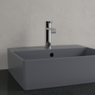 Villeroy & Boch Memento 2.0 Lavabo à poser - 49.8x42cm - trop-plein - graphite SW479728