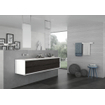 Terravito Urbano wand- en vloertegel - 60x60cm - 10mm - Vierkant - Betonlook - Antraciet mat SW359673
