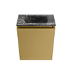 MONDIAZ TURE-DLUX Meuble de toilette 40cm Oro. EDEN lavabo Lava position milieu. Sans trou de robinet. SW1103900
