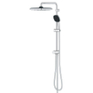 GROHE Vitalio Comfort 250 QuickFix Regendoucheset - hoofddouche - 25cm - vierkante handdouche - 2 straalsoorten - chroom SW1028266