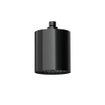 Hotbath COBBER Beam velvet hoofddouche met plafondbevestiging Gepolijst zwart PVD SW1246798