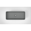 Arcqua Case Vasque à poser Rectangulaire 60x26cm Gris mat SW767316