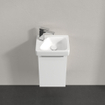 Villeroy & boch Architectura Fonteinonderkast - 24.3x31cm - 1 draaideur - links - white matt SW1162520