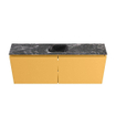 MONDIAZ TURE-DLUX meuble WC 120 cm Ocher. EDEN lavabo Lava position milieu. Sans trou de robinet. SW1103927