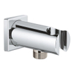 Grohe SmartControl Ensemble de douche - mitigeur thermostatique encastré - boîtier d'installation - pomme de douche - douchette à main - coude de raccord mural - flexible de douche - chrome SW1208388