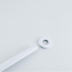 Fugaflow Efficiente Pietra Ensemble lave-mains - 40x21.5x12cm - droite - lisse - semi-circulaire - 1 trou de robinet - céramique - robinet lave-mains blanc mat - bouchon de vidage - siphon abaissé - blanc brillant SW1442347
