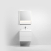 Clou Wash Me lavabo 50x42x8cm sans bonde Céramique Blanc SW440839