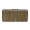 Mondiaz JOYA-DLUX 90cm meuble de salle de bains pour WC - couleur Dusk - Vasque FAYE position Milieu 1 trou de robinet couleur Oza. SW1425982