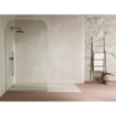 Zenon Essenza West Douchebak - 100x100cm - antislip - antibacterieel - mineraalmarmer - vierkant - Ego Cream (creme) SW1182550