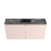 MONDIAZ TURE-DLUX Meuble toilette - 100cm - Rosee - EDEN - vasque Lava - position centrale - sans trou de robinet SW1104005