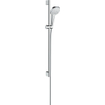 Hansgrohe Croma Select E Multi glijstangset met Croma Select E Multi handdouche 90cm met Isiflex`B doucheslang 160cm wit/chroom 0605313