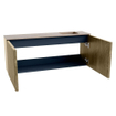 Mondiaz JOYA-DLUX 100cm toiletmeubel - kleur Dusk - Wastafel FAYE positie Rechts Zonder kraangat kleur Saba. SW1426069