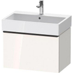 Duravit D-neo Meuble sous vasque 68x44.2x44cm 1 tiroir Blanc haute brillance SW640967