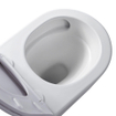 Aloni Pro Hangend Toilet - 36x49x32cm - wervelspoeling - randloos - met zitting - softclose - quick release - compact - mat wit SW1446225