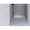 Riho Isola Receveur de douche 100x80x3cm Marbre de synthèse Structure ardoise blanc mat SW412079