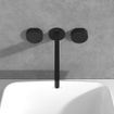 Villeroy & Boch Dawn ensemble de robinet à 3 trous - noir mat SW974328