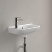 Villeroy & Boch O.novo Lave-mains 50x25cm trou de robinet gauche avec trop-plein Plus blanc SW225059