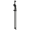 GROHE Tempesta 110 Ensemble barre de douche - 90cm - douchette ronde - 2 types de jets - flexible de douche lisse - noir mat SW1077242