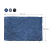 Sealskin Misto Tapis de bain Coton 60x90 cm Bleu SW71621