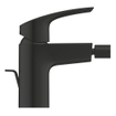 GROHE Eurosmart Bidetmengkraan - s-size - met trekwaste - matte black SW1077245