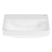 Lavabo Grohe Euro céramique 55cm sans trou de robinet sans trop-plein blanc alpin SW1234890
