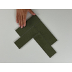 Terravito Nocino carreau mural - 6x18.6cm - Selva brillant (vert) SW1159380