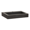 BRAUER Black Spirit lavabo pour meuble 59.6cm 1 lavabo(s) 1 trou(s) pierre naturelle noir SW6635