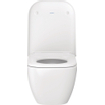 Duravit HappyD 2 WC suspendu à fond profond Rimless avec fixation dissimulée 36,5x54cm blanc SW54346