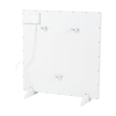 Eurom E-infrared Panneau infrarouge - 63.8x64cm - IP24 - 425watt - sol/mur - Vertical - métal blanc mat SW999836