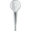 Hansgrohe Croma Select S handdouche Vario 1/2 xØ11cm met rain turbo rain en intense rain regenstraal wit/chroom 0605321