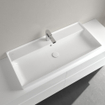 Villeroy & Boch Collaro lavabo-meuble - 100x47cm - avec trop-plein 1 trou de robinet CeramicPlus blanc SW358336