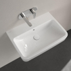 Villeroy & Boch O.novo Lavabo 65x17.5x13.5cm sans trou de robinet Blanc Alpin SW448453