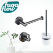 FugaFlow Eccelente Acces toiletset 3-delig Gunmetal PVD - Black Friday - SW1123866