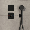 hansgrohe ShowerSelect Comfort Q Thermsotaat - inbouw - 1 functie - extra uitgang - mat zwart SW917944