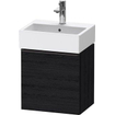 Duravit D-neo Meuble sous vasque 43.4x32.2x44cm 1 porte Chêne (noir) mat SW640595