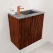 Mondiaz JOYA-DLUX Meuble de toilette 40cm - couleur Ruby - Vasque FAYE position Droite 1 trou de robinet couleur Sombra. SW1425642