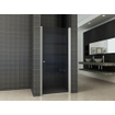 Wiesbaden Between Porte de niche 900 x 2000 x 8 mm verre fumé nano chrome SW373608