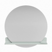 Mondiaz SPOT Miroir de salle de bains - rond 90cm - tablette de miroir - couleur Greey SW1235537