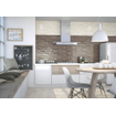 Terravito Almicoa carreau mural - 7.5x30cm - 8.6mm - Rectangle - Beige Brillant SW727443