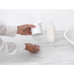 Brabantia MindSet Distributeur savon - 200 ml - 9x11cm - mineral fresh blanc SW721506