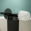 Sealskin Bloom Brosse de toilette avec support ABS Noir CO361770519