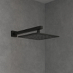 Villeroy & Boch Universal Showers douche de tête - 25cm - carré - noir mat SW974356