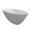 Riho Toledo Baignoire autoportante - 158x110x62cm - forme galet - solid surface - blanc mat SW416719