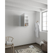 Mondiaz CUBB Armoire de toilette avec miroir - 60x70cm - 1 porte - Clay (Brun) SW410518