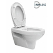 Xellanz Trevi wandcloset rimless met Ultimo 3.0 toiletzitting softclose en quick release glans wit SW72904