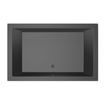 Baignoire Xenz Society - 190x120cm - avec trop-plein - sans bonde de vidage - Acrylique Ebony mat SW103472