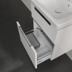 Villeroy & Boch Subway 2.0 meuble sous-lavabo - 48,5x59cm - 2 tiroirs Glossy white SW479810