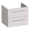 BRAUER Trust wastafelonderkast 60 excl. opbouwgrepen 2 softclose lades en 1 sifon uitsparing - mat zand SW1204036
