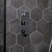 Ceralto Rovino Concrete Vloertegel - 18.2x21cm - 9.5mm - Peltro SW24139